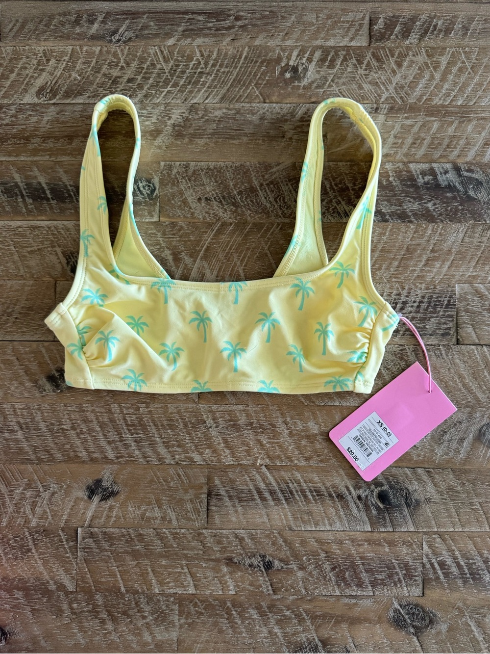 Target x Stoney Clover Lane Yellow Bikini Top